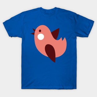 Bird Flight Flying Red Birdart T-Shirt